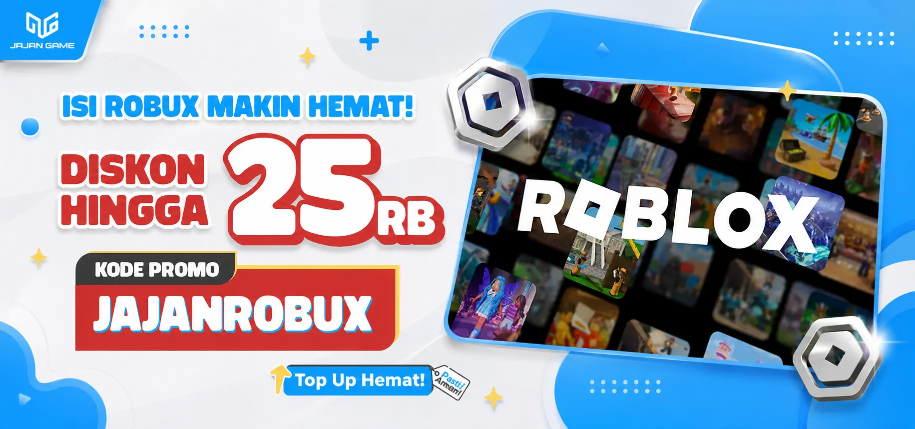 JAJAN GAME — Top Up Game Proses Instant & Pasti Aman!